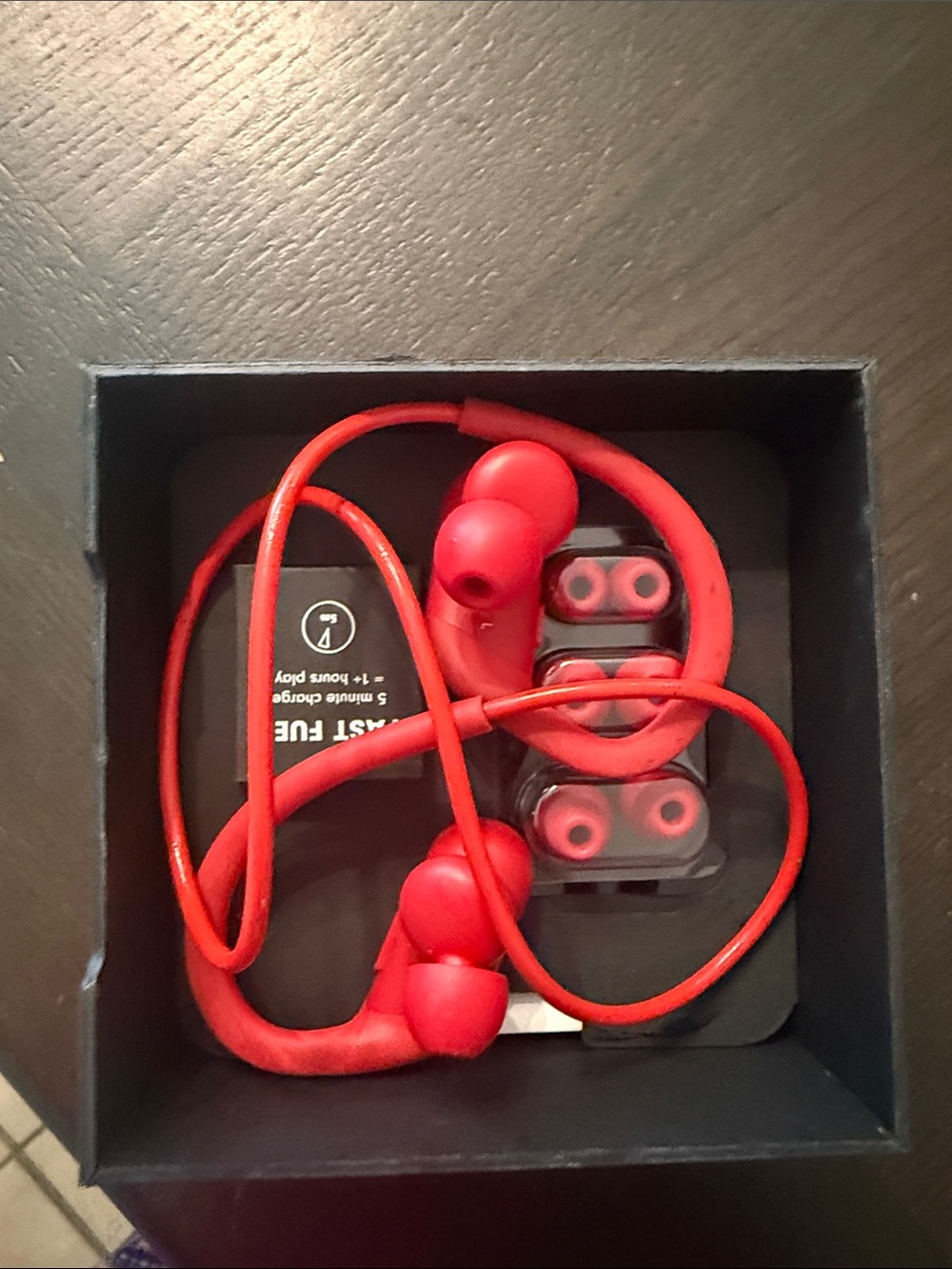 Beats by Dre Red In-Ear Earphones with Neckband